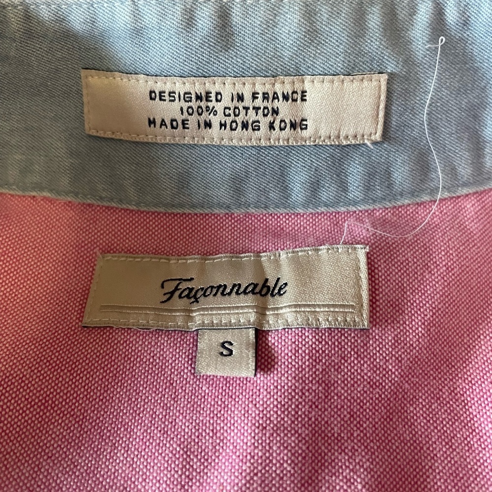 Faconnable button down top - Picture 4 of 7